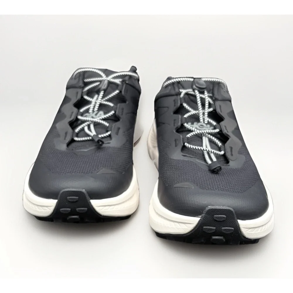 HOKA M Transport Mens Sneakers Black Alabaster 1123153-BKLB Size 10D